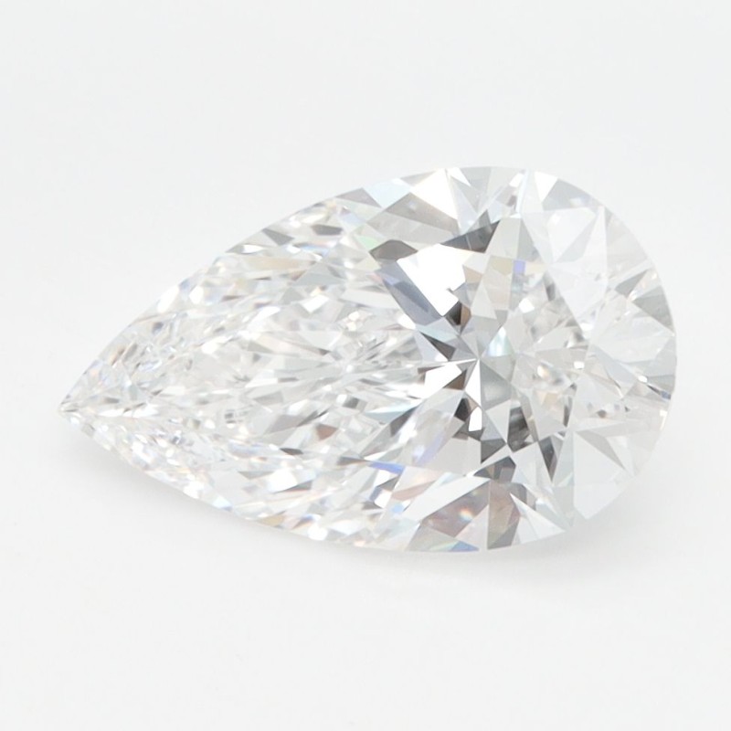 Diament laboratoryjny bezbarwny szlif gruszkowy, 2.08ct, VVS1, D, IGI LG700511855